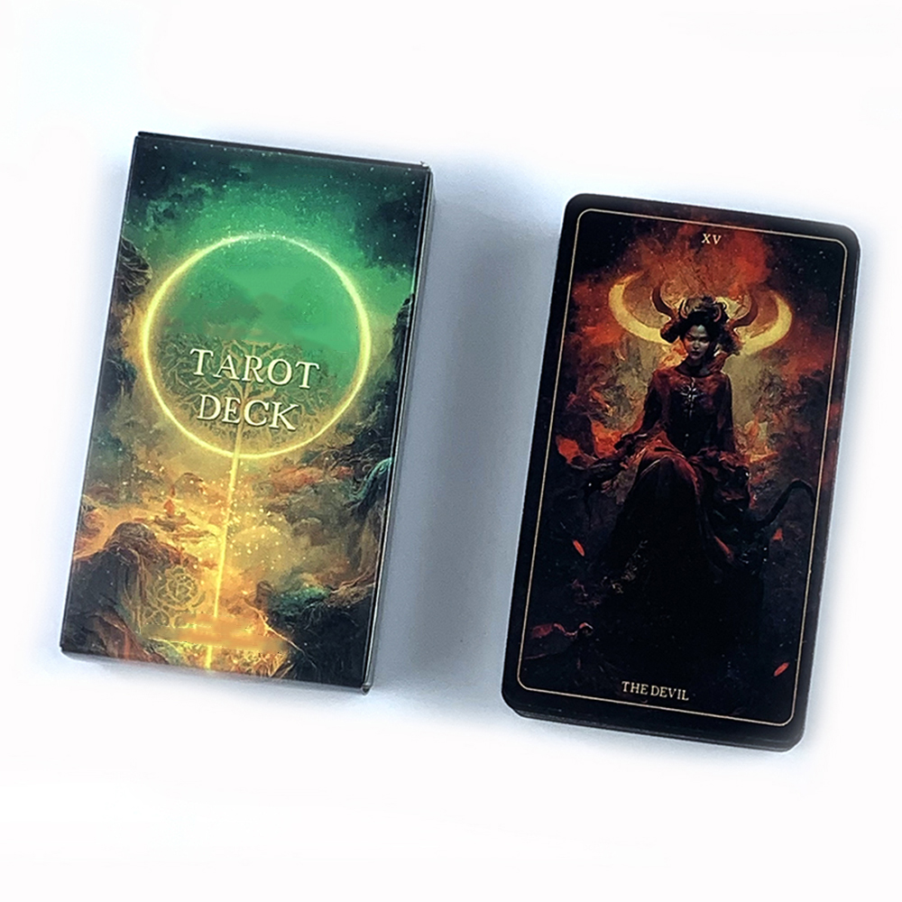 Tarot Cards Deck With Guidebook - Колода карт Таро, 78 карт, для