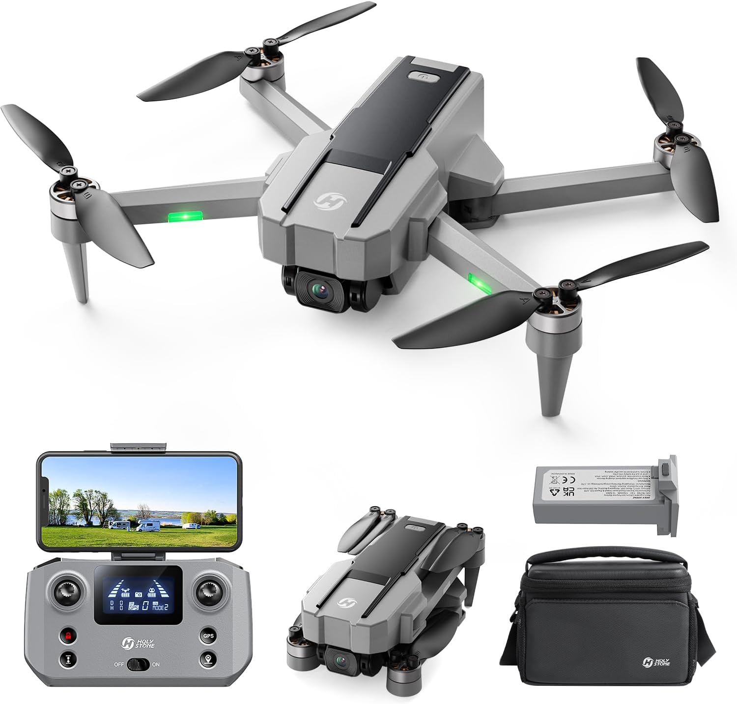 Fpv Brushless Rc Drone 4K - Дроны с камерой для взрослых, 4K,