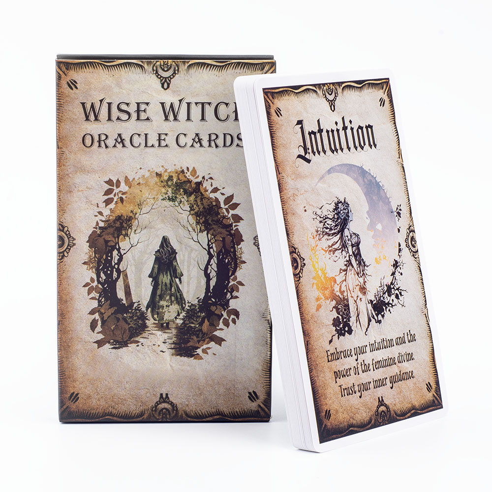 Карты Wise Witch Oracle, 20 шт – обзор и цена Tarot Cards Deck With Guidebook
