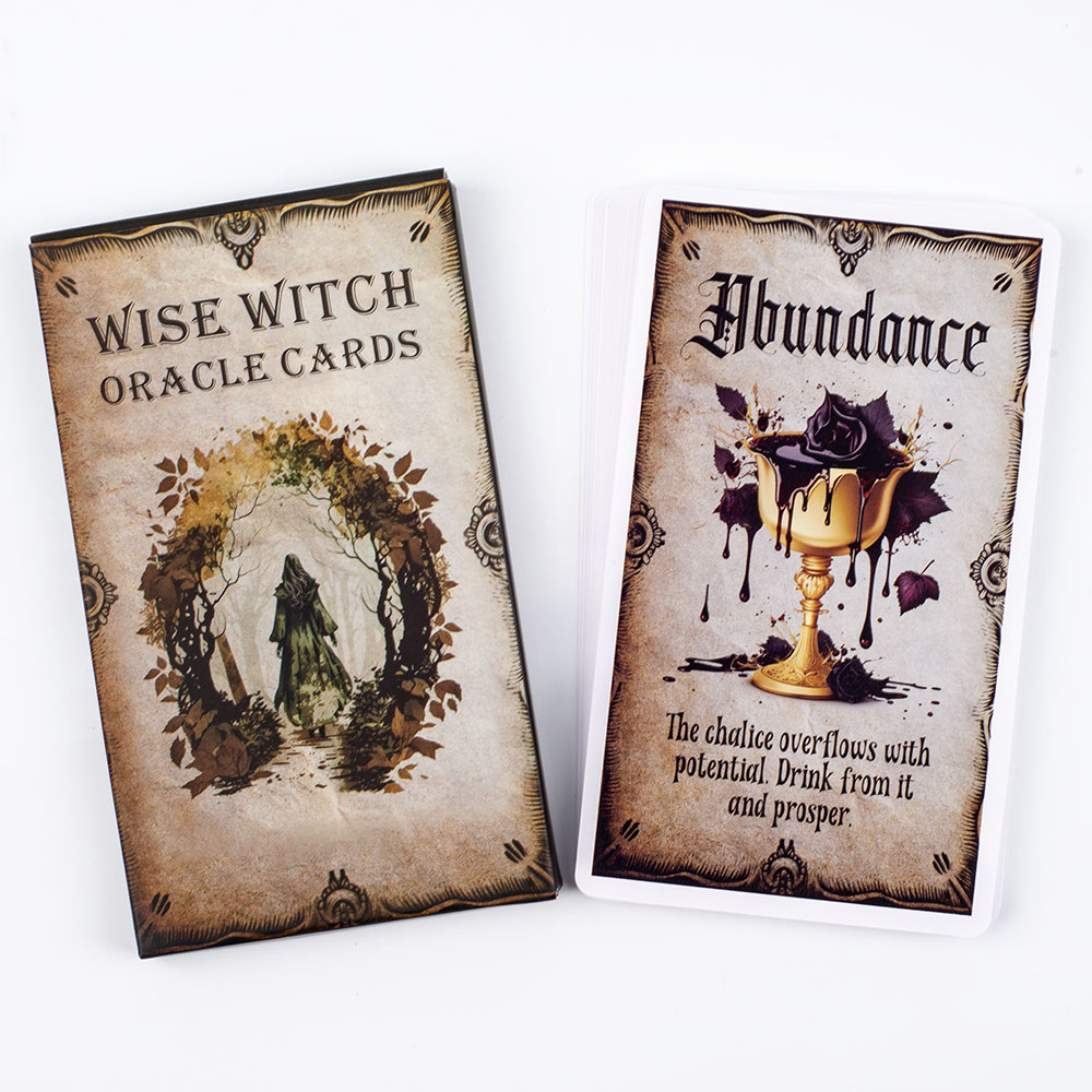 Карты Wise Witch Oracle, 20 шт – обзор и цена Tarot Cards Deck With Guidebook