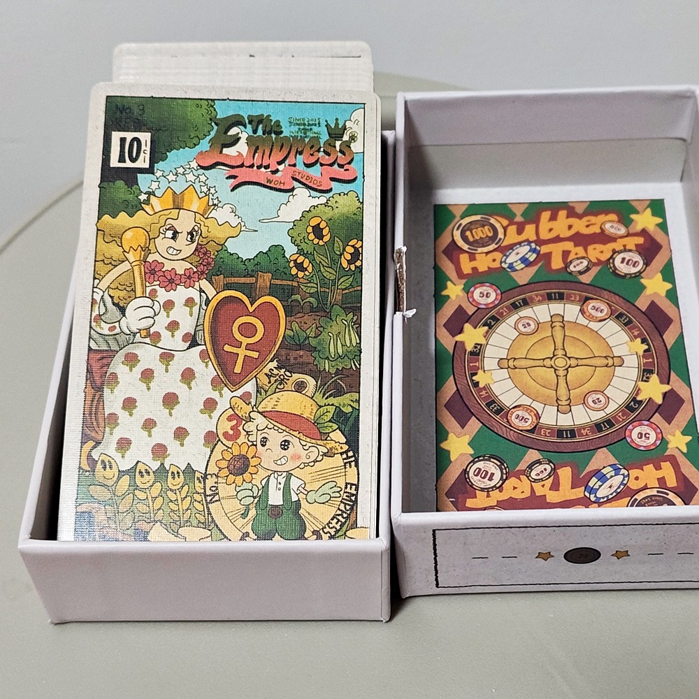 Винтажная колода карт Таро «Ре – обзор и цена Tarot Cards Deck With Guidebook
