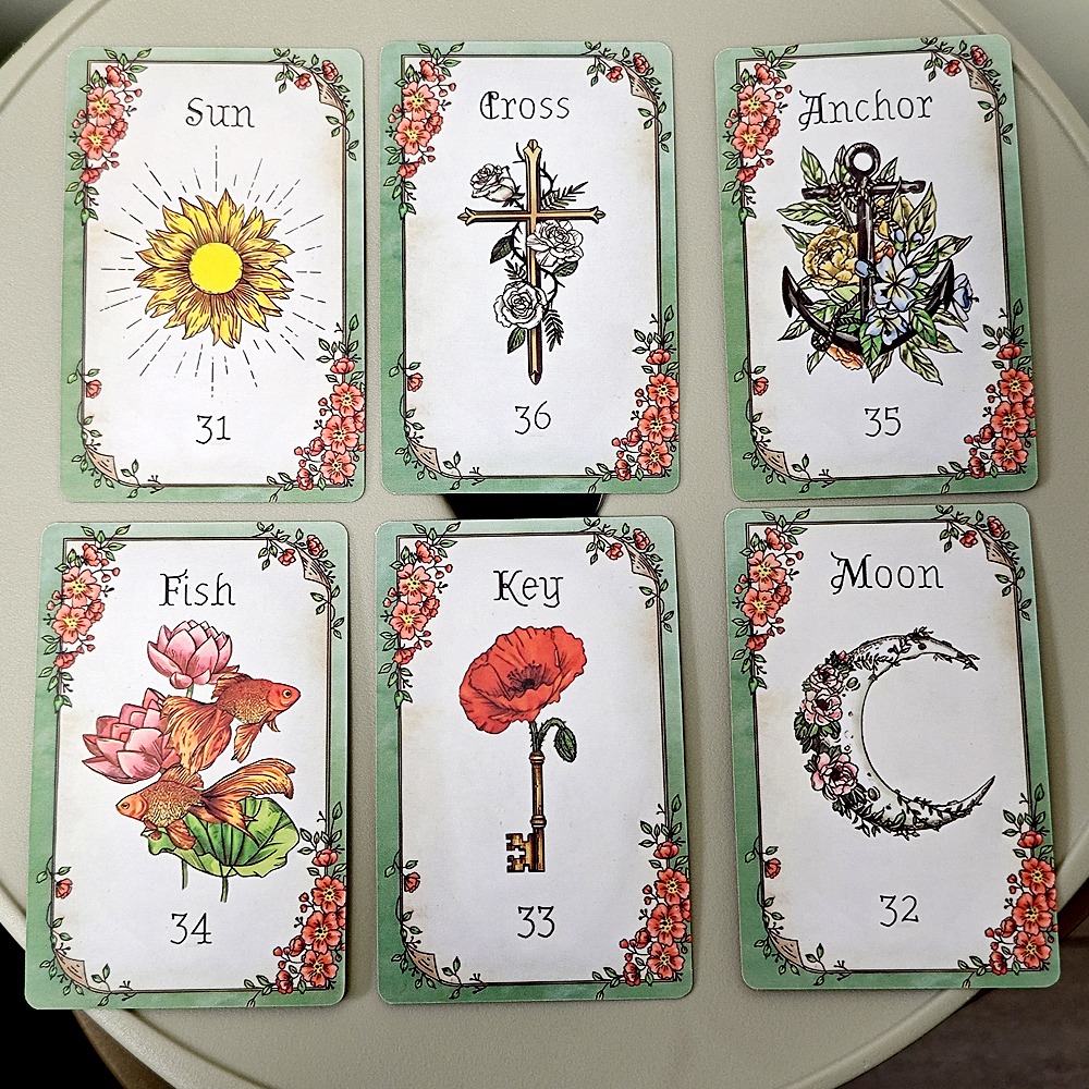Флораннин Ленорман Таро Оракул – обзор и цена Tarot Cards Deck With Guidebook